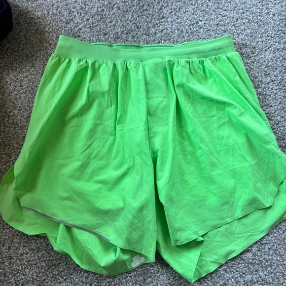 lululemon athletica Other - Lululemon Fast Free Short 6” Lined Mesh Scream Green